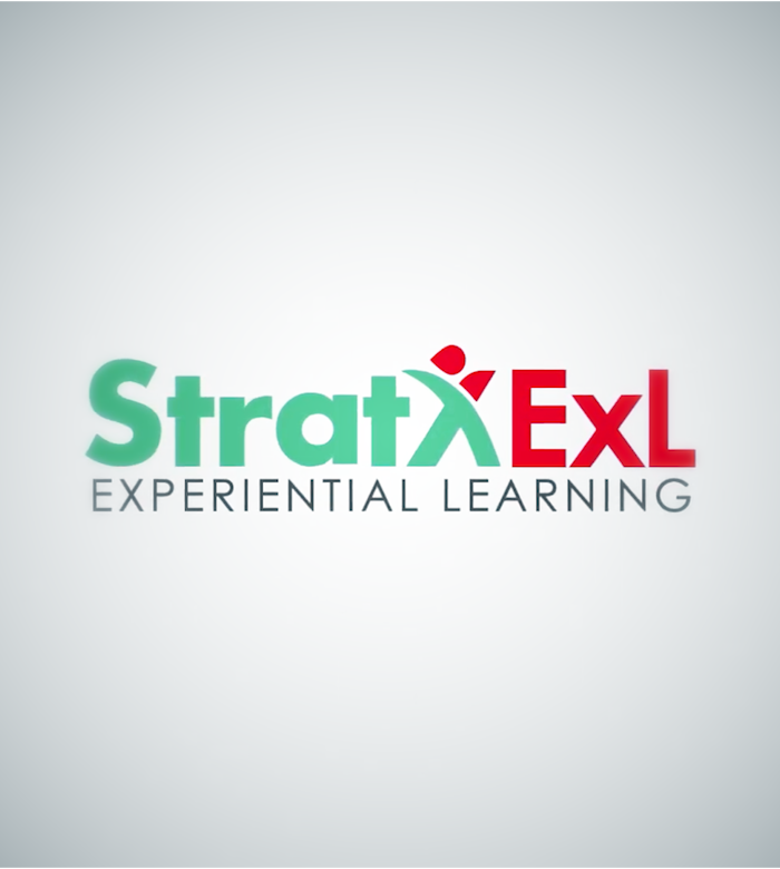 Video en Motion Design pour présenter le nouveau logo de StratX EXL